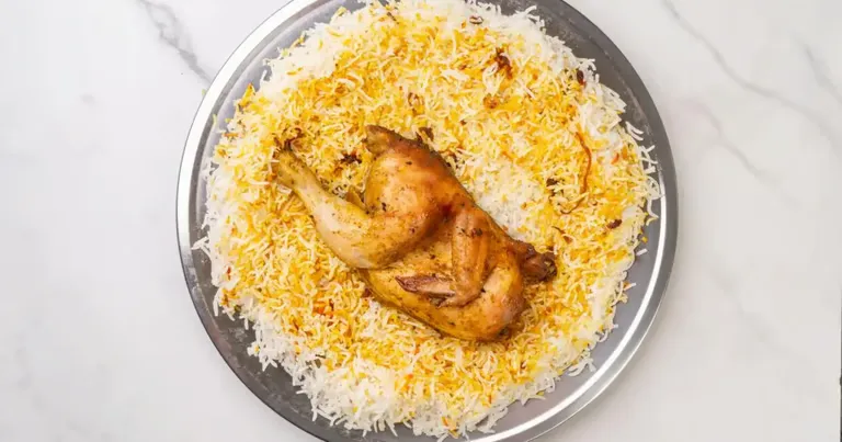 نصف دجاج حنيذ
